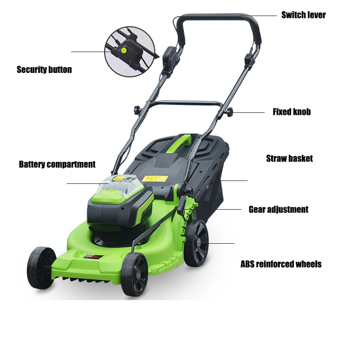 21 Inch Rotary Reeds Push Lawn Mower