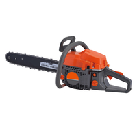 Portable 58cc 2 Stroke Easy Start Long Chain Chainsaw for Courtyard Tree Cutting