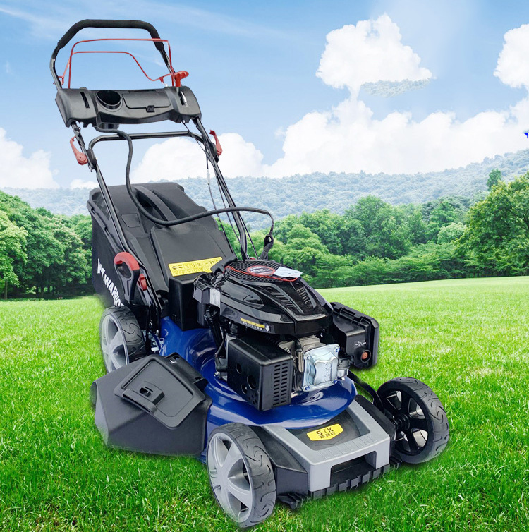 22 Inch Rechargeable Rough Terrain Push Lawn Mower