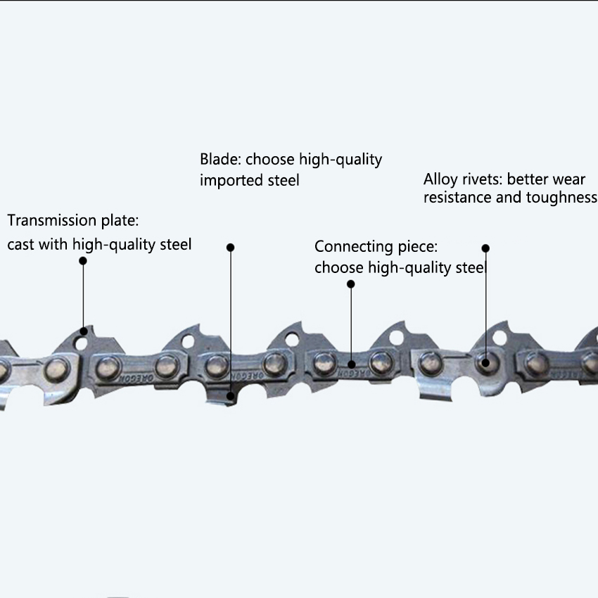 Corrosion-resistant high-branch chain for smooth cutting 